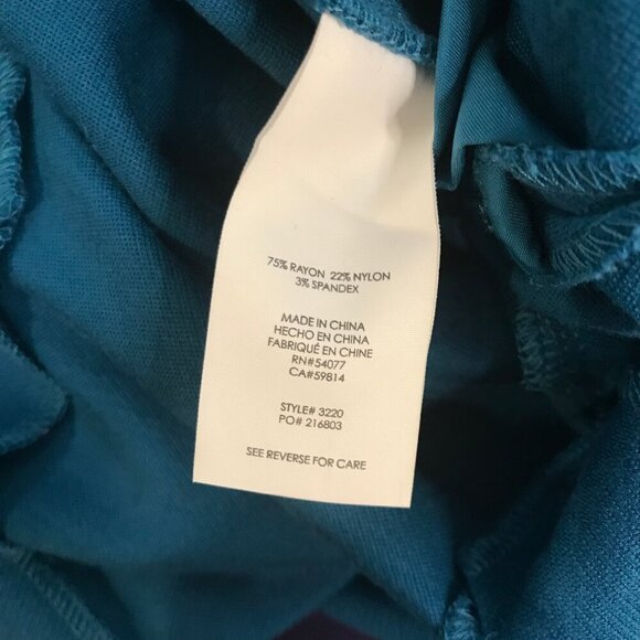 CABi SIGOURNEY PENCIL SKIRT PACIFIC BLUE SIZE 2 - Picture 13 of 16